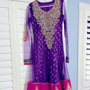 Stunning Indian Anarkali Outfit - for Wedding Receptions, Sanger’s or Mehndi!